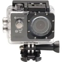 Denver ACK-8064 Action Cam (4K Ultra HD, 1x ACK-8064 Actioncam mit Equipment, 4k UltraHD, eingebautes Mikrofon)