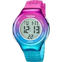 Calypso Quarzuhr Color Splash Uhr K5841-1 Bunt Kunststoffband 43,9 mm