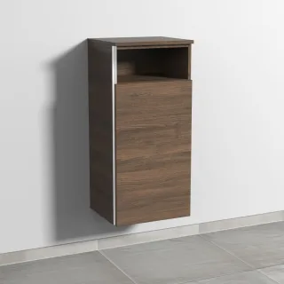Sanipa 3way Mittelschrank mit 1 Tür und 1 offenem Fach, Eiche-Arizona, BR13580 BR13580
