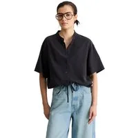 Marc O'Polo DENIM Kurzarmbluse aus TENCEL™ Lyocell