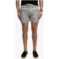 Superdry Shorts MERCHANT LINEN SHORT aus Leinen, Relaxed Fit, mit Reißverschluss