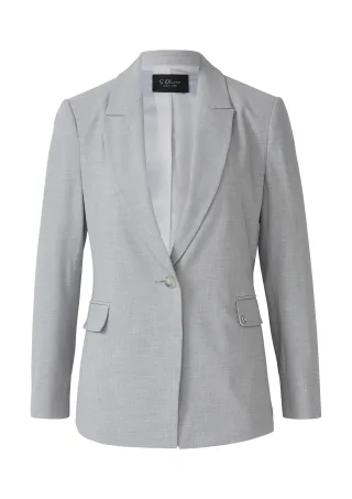 s.Oliver BLACK LABEL - Indoor-Blazer grau - Gr. - 34