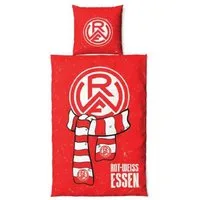 Rot-Weiß Essen Bettwäsche Rot-Weiss Essen Bettwäsche "Fan-Schal"