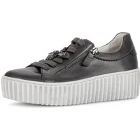 Gabor Plateausneaker, Freizeitschuh, Halbschuh, Schürer in runder Form