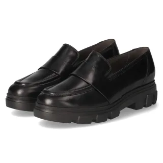 Paul Green Slipper  Schwarz - Gr. 40,5 -  Echt Leder