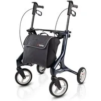 Topro Rollator Pegasus Carbon Rollator Farbe: Stahlblau, 7 Jahre Garantie