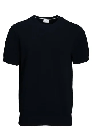 BASEFIELD - Rundhals T-Shirt 1/2 Arm night blue - Gr. - 3XL