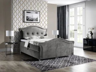 Boxspringbett Schlafzimmerbett BARIS 180x200cm in div. Farbvarianten
