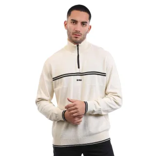Boss - "K Zone" Pullover für Herren, Baumwolle, Regulär (Weiß)