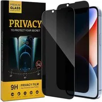 CoolGadget Schutzfolie Sichtschutz Panzerfolie für iPhone 14 Plus, (Spar-Set 2in1, Fullscreen), Privacy Fullscreen Glas Anti-Spy Schutzfolie für iPhone 14 Plus Folie