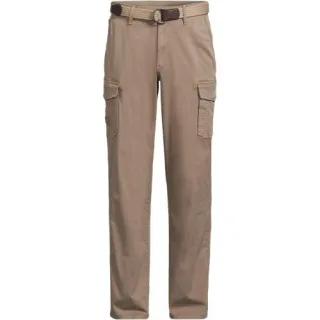 Cargohose mit Gürtel für Herren, Herren, size: regular, Grün, Baumwolle/Baumwoll-Mischung, by Lands' End