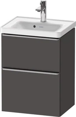 Duravit D-Neo Waschtischunterbau wandhängend Graphit Matt 484x372x625 mm - DE4350070490000 DE4350070490000