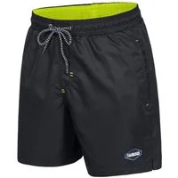 Alessandro Salvarini Badeshorts Herren – Badehose mit Reißverschlusstaschen Leichte Shorts mit Kordelzug und hohem Tragekomfort