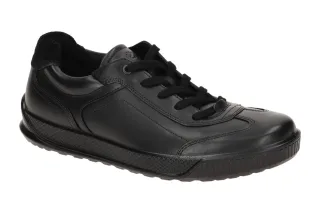 Ecco 50168401001 Schwarz Herren Halbschuhe Textil Fu?bett PU Laufsohle
