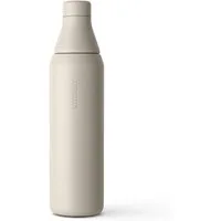 Vinsun Isolierflasche Edelstahl Trinkflasche 750ml doppelwandig isoliert Sprudel geeignet, BPA frei, auslaufsicher, kleine Trinköffnung und große Füllöffnung
