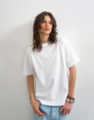 TOPSHOP - TSPREMIUM T-SHIRT JRS Snow White - Gr. - XS