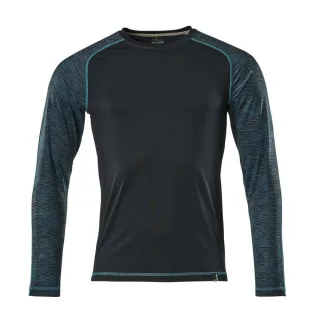MASCOT Langarmshirt Schwarzblau XL - 17281-944-010-XL