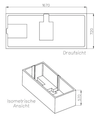 Neuesbad Wannenträger für Bette Starlet Spirit 170x75 SW 16154