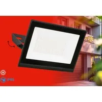 Briloner Leuchten LED Flutlichtstrahler VARO, LED fest integriert, 17,5x18,5x3 cm, Garage, Garten, Auffahrt