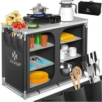 KESSER Campingschrank Campingschrank, Campingküche mit Aluminiumgestell
