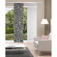 Vision S Schiebegardine LEOPARD (1 St), Paneelwagen, halbtransparent, Polyester, digital bedruckt