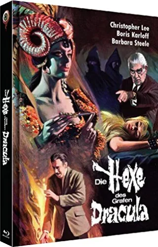 Die Hexe des Grafen Dracula - Uncut/3-Disc Limited Collector's Edition No. 4 (Blu-ray & DVD - Limitiert auf 222 Stück Cover B)