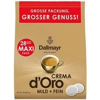 DALLMAYR Kaffee Crema d´Oro mild + fein, 28 Pads