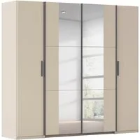 rauch Schwebetürenschrank Kleiderschrank Drehtürenschrank Schrank Garderobe KRONACH (in 3 Ausstattungen BASIC/CLASSIC/PREMIUM, Breiten 225/268/311/354 cm) Kombischrank optional mit 1 oder 2 Spiegel viele Böden MADE IN GERMANY