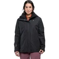 Schöffel 3-in-1-Funktionsjacke 3in1 Jacket Style Okere WMS (Set, 2-St) mit herauszippbarer Fleecejacke, hochschließendem Kragen, atmungsaktiv