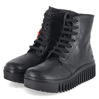 Art Schnürboots BRIGHTON  Schwarz - Gr. 37 -  Textil