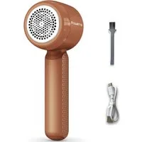 Rowenta Fusselrasierer Easy Care, wiederaufladbarer Fusselentferner, einfache Handhabung, breiter Edelstahlkopf, 3-fach gezahnte Klingen, JA8001