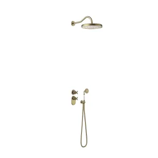 Tres Bausatz 2 Wege Thermostat Unterputz Block System für die Dusche , 24235202LM 24235202LM