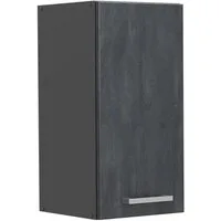 Vicco Hängeschrank R-Line, Schwarz Beton/Anthrazit, 30 cm (1-St)