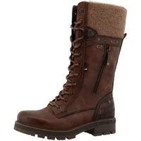 Mustang Shoes Darleen Winterstiefel Schnürstiefel mit Reißverschluss