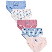 Disney Slip Mädchen Unterwäsche Set 5 Stück Stitch (Set)