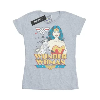 DC Comics - T-Shirt für Damen (Grau)
