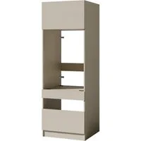 BASIC by Balculina Waschmaschinenumbauschrank Washhome B/T/H 68x200x68 cm (1-St) Breite 68cm, ausziebarer Tablerboden