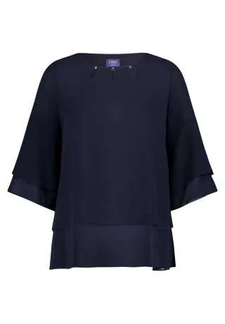 Vera Mont - Bluse night sky - Gr. - 46