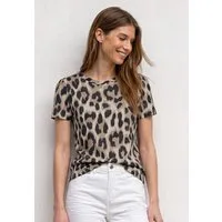 STREET ONE T-Shirt im angesagten Leo-Look