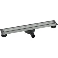 Bernstein Duschrinne FlexGT01-3,34 l/min mit Haarsieb / 42 l/min ohne Haarsieb, Duschablauf / Bodenablauf / Randablauf, Ablaufrinne / Bodenrinne / Duschrinne / Geruchsstopp / befliesbar, Edelstahl / Länge wählbar / Siphon + Haarsieb, Ablaufblende bef