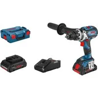 Bosch Professional Akku-Schrauber GSR 18V-110 C Professional, (Set), bürstenloser Motor, mit 2 Akkus und Ladegerät