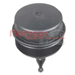Metzger Deckel f?r ?lfiltergeh?use + Dichtung Mercedes 2370050 3,0