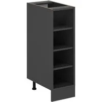 Vicco Unterschrank R-Line, Anthrazit, 25 cm ohne Arbeitsplatte (1-St)