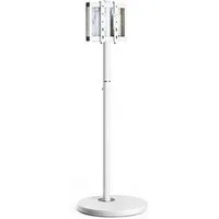 FITUEYES TV-Ständer mobil, mit Universalrädern, 24-48 Zoll, (bis 48,00 Zoll, höhenverstellbar, Metallkonstruktion, Kabelmanagement)