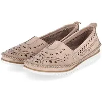 Andrea Conti Andrea Conti 1885909-0066 TAUPE Damen Glattleder taupe Slipper