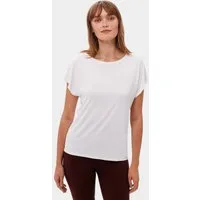 Les Lunes Kurzarmshirt MOLLY Shirt Oversize Weites Rundhals Shirt, Loose Fit, Oversize Look, Casual, Soft