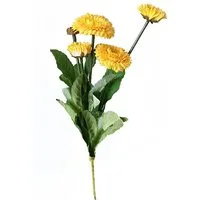 Kunstblume Kunstblume Gelbe Margerite Flora, HTI-Living, Höhe 38 cm, Mehrfachblüte