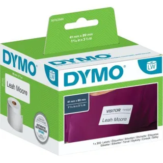 Dymo Namensschilder 41 x 89 mm weiß 300 St. 11356
