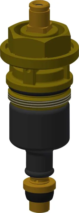 KWC Aquarotter Funktionsteil, waschen/spülen, DN15, gelb, 2000104372, 2000104372 2000104372