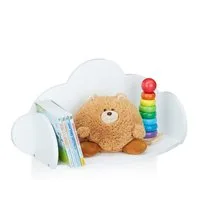 relaxdays Kinderregal Wandregal Wolke Kinderzimmer